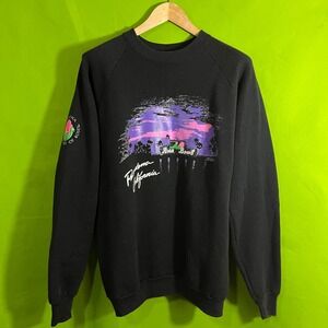 Vintage 1992 Rose Bowl Pasadena California Sweatshirt Black XL Fruit of the Loom
